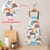 Fashion Waterproof Apron Kitchen Waterproof And Oil-proof Apron Neck Apron