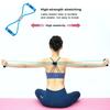 Yoga Sports Resistance Band with Grip 8-shaped Elastic Exercise Band Muscle Training Auxiliary Tool Yoga Chest Expander Gym Fitness Elastic