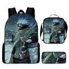 Naruto Naruto Surrounding Primary School Bag Cartoon Animation Backpack Satchel Pencil Case
