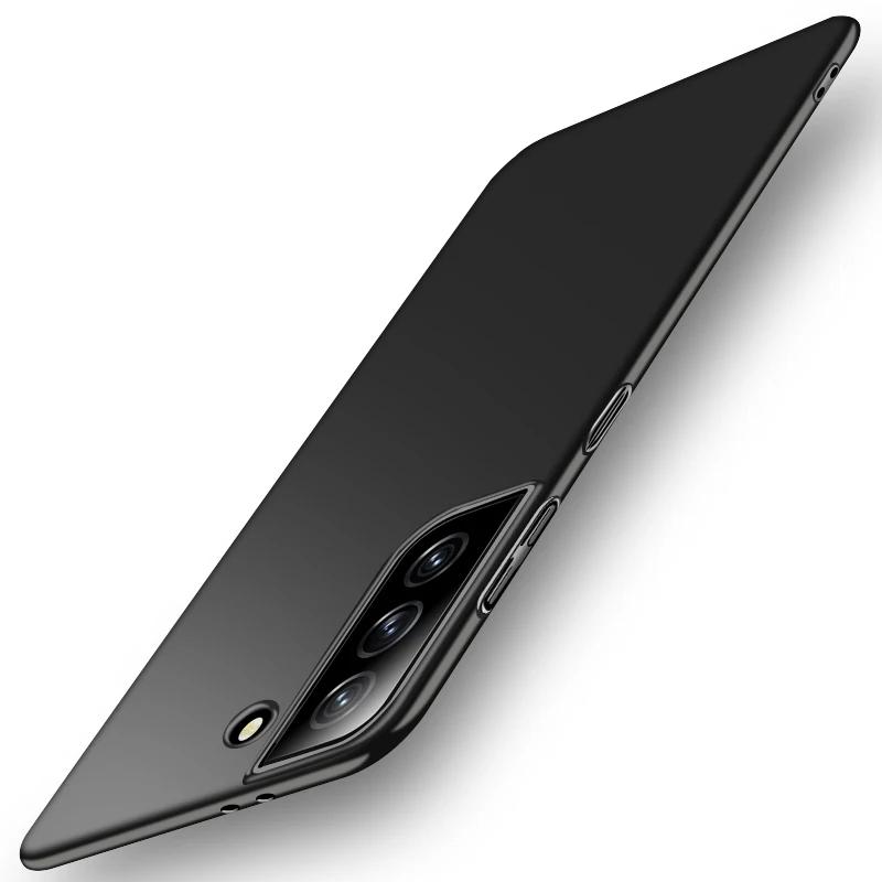Роскошный Матовый Жесткий Чехол Для Samsung Galaxy S26 Ultra S25 FE S24 S23 Plus S22 S21 S20 Ultra Тонкая Задняя Крышка Тонкий Корпус