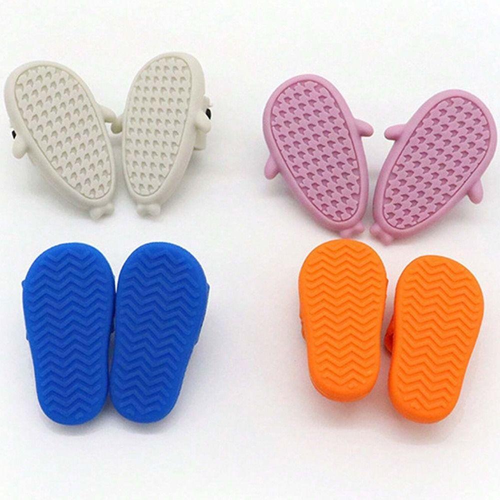 Mini 1/6 BJD Doll Shoes Seal Shape OB11 Seal Shoes Doll Seal Slippers  1/6BJD