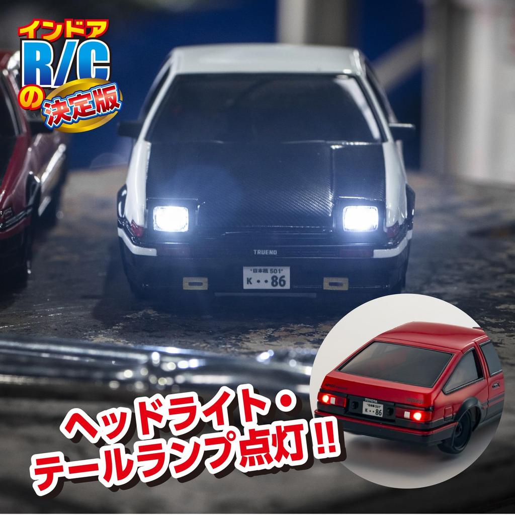 Kyosho Egg First Toyota Sprinter Trueno AE86 66613 Mini-Z Красный/Черный
