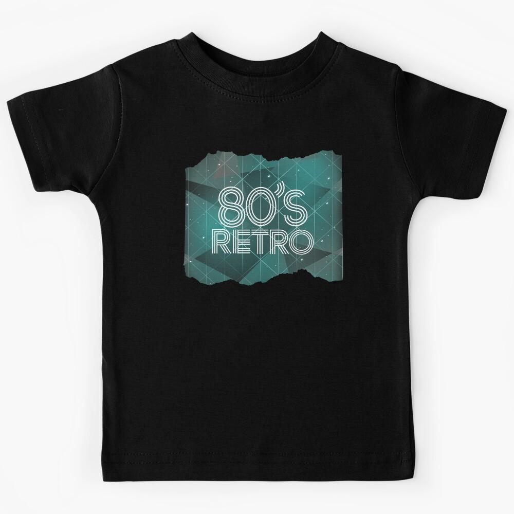 Copy of 80s retro - disco fever - turquoise stone Kids T-Shirt