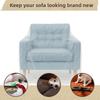 Plastic Recliner Chair Cover Waterproof Dustproof Sofa Slipcover Anti-Scratch Wear-resistant Armchair Slipcover Living Room
