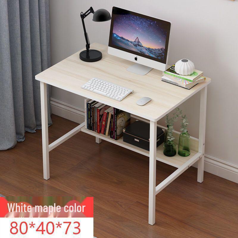 Простой письменный стол для домашнего офиса для студентов и учебы в спальне или арендованном доме