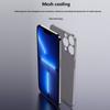 Однотонный полый теплоотводящий чехол для телефона iPhone 16 Pro Max 15 Pro 14 13 12, защита объектива, ударопрочный тонкий жесткий бампер