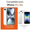 Coque pour iPhone 17e, Protection Silicone Liquide Ultra Slim Souple Mat Bleu Marine
