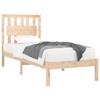 VidaXL Bed Frames Solid Pine Wood 90x200 Cm 3103918
