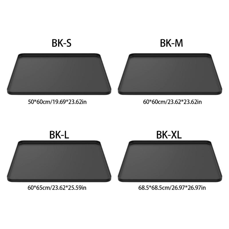 Водонепроницаемый противоскользящий коврик для ванной комнаты, защита пола от стула для унитаза, прочный силикон, легко чистится и перемещается