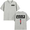 Rapper PLK Enna Boost Graphic T Shirt Men's Women Clothing Fashion Hip Hop Oversized T-shirt Casual Cotton Short Sleeve T-shirts