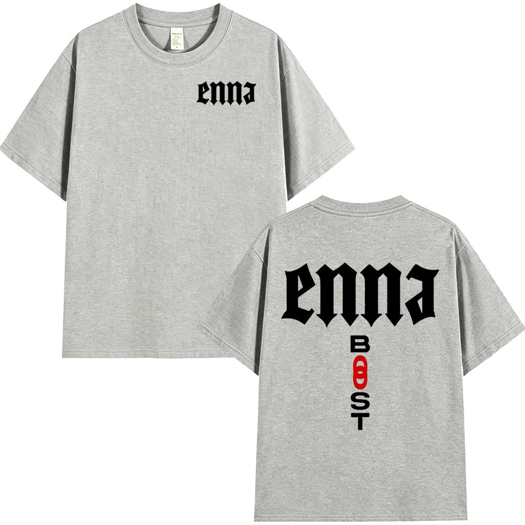 Rapper PLK Enna Boost Graphic T Shirt Men's Women Clothing Fashion Hip Hop Oversized T-shirt Casual Cotton Short Sleeve T-shirts
