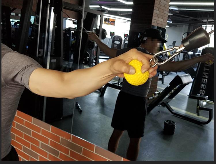 Anti-slip Rock Climbing Pull-up Power Ball Grips - Hand Gripper & Strength Trainer Kettlebell Fitness Exercise Tool