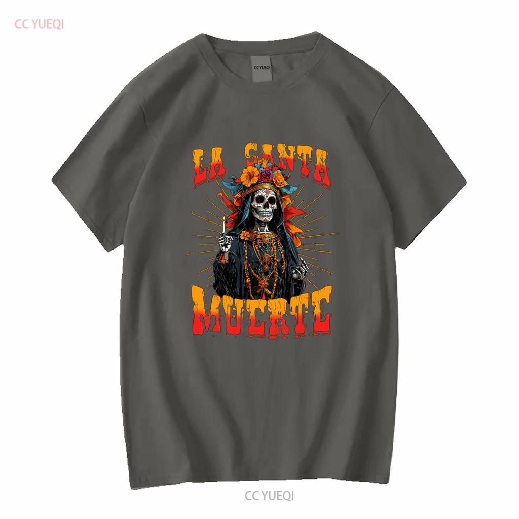 НОВЫЙ ОГРАНИЧЕННЫЙ La Santa Muerte Сахарный Череп Катрина Пять Мая Футболка S 5XL винтажный Стираный Удобный Стильный уличный стиль Мягкий