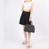 COACH Lillie PVC Shoulder Bag, Crossbody Bag, Handbag Women's Dark Brown 91495-IMAA8