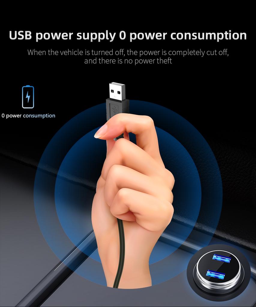 Wired Car Head Up Display GPS Speedometer Speed Digital HUD Windshield Projector For All Cars Auto Electronics Accessories