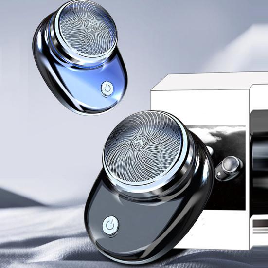 Портативная электробритва, водонепроницаемая, с возможностью зарядки от USB, 3D-роторная бритва для влажного/сухого бритья