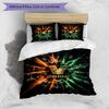 Venezia FC Football Printed 3 Pieces Bedding Set, Comfortable Skin Friendly Bedroom Duvet Cover Set