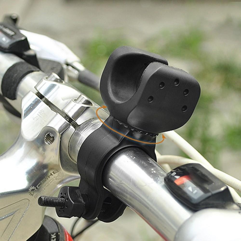 8PCS 360 Degree Rotation Bike Flashlight Holder Bike Handlebar Flashlight Mount Electric Wheelchair