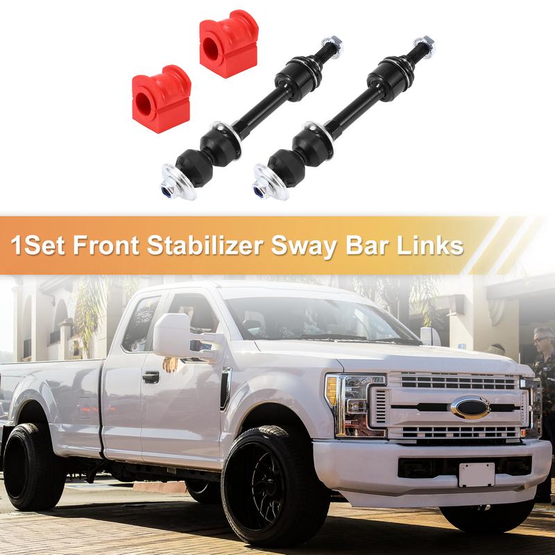 UXCELL 1 Set Front Stabilizer Sway Bar Link with Bushing for Ford F-150 No.5L3Z5K483DA