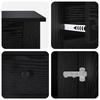 Dog Cage Furniture Black Oak Look 50 x 47.5 x 80 cm