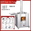 Portable Stainless Steel Wood Stove for Outdoor Cooking