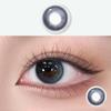 MillCreek 2 шт. серые контактные линзы с градиентом цвета, женская косметика для глаз, высококачественные гидрогелевые цветные контактные линзы, срок использования 1 год
