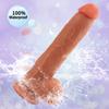 Silica Gel Realistic Simulation Big Dildo with Strap Penis Sex Toy Female Vaginal Anal Masturbator Dick with Suction Cup for Women Lesbian