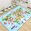 Snakes and Ladders Game Pattern Carpet Non-slip Home Living Room Sofa Area Rug Children's Early Education Institutions Floor Mat