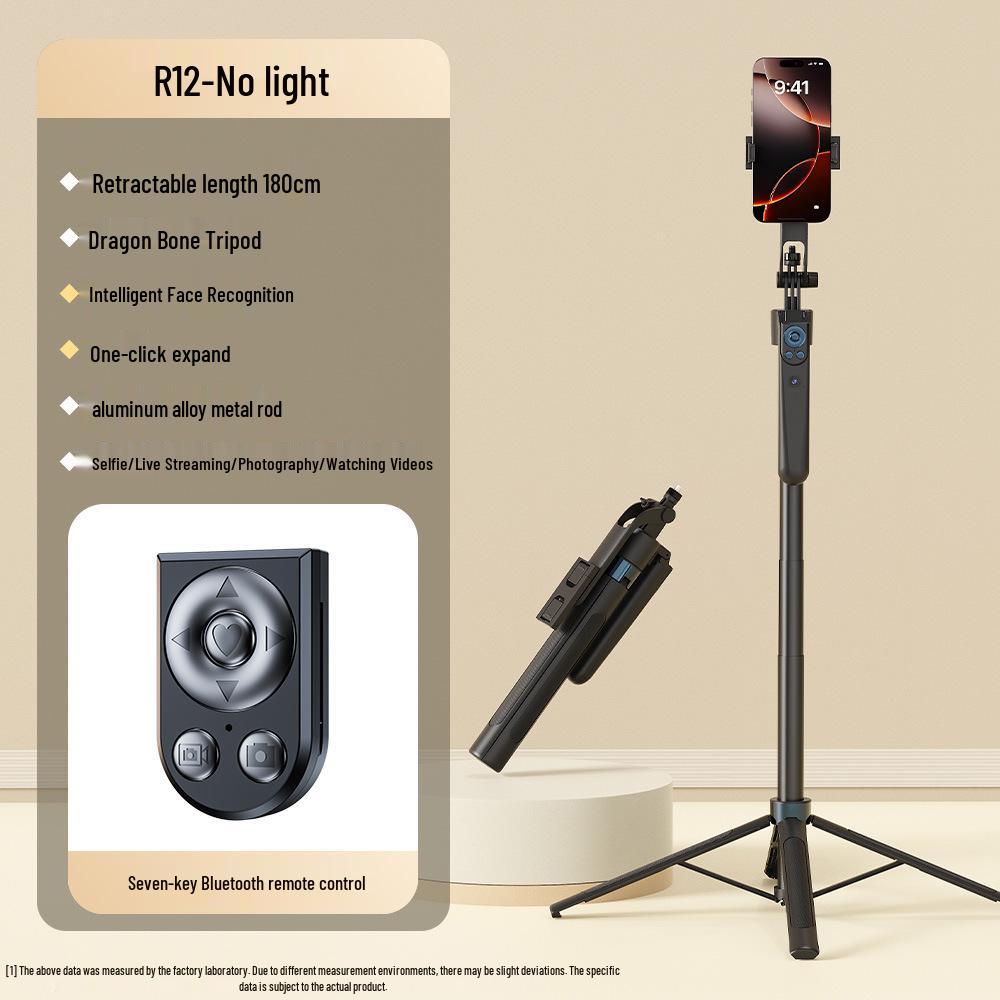 B181 360° Intelligent Face-Tracking Selfie Stick with 1.8m Four-Leg Stand