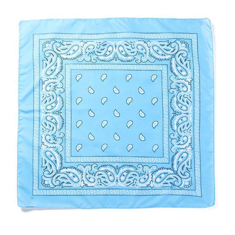 Модная хип-хоп бандана, уличная унисекс черная повязка для волос, шейный платок, головной убор, напульсники, головные квадратные платки с принтом, носовой платок