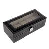 Watch Box Storage Case Gift Package Jewelry Display Boxes 5 Grids Luxury Faux Leather Soft Protection Organizer Watches High End