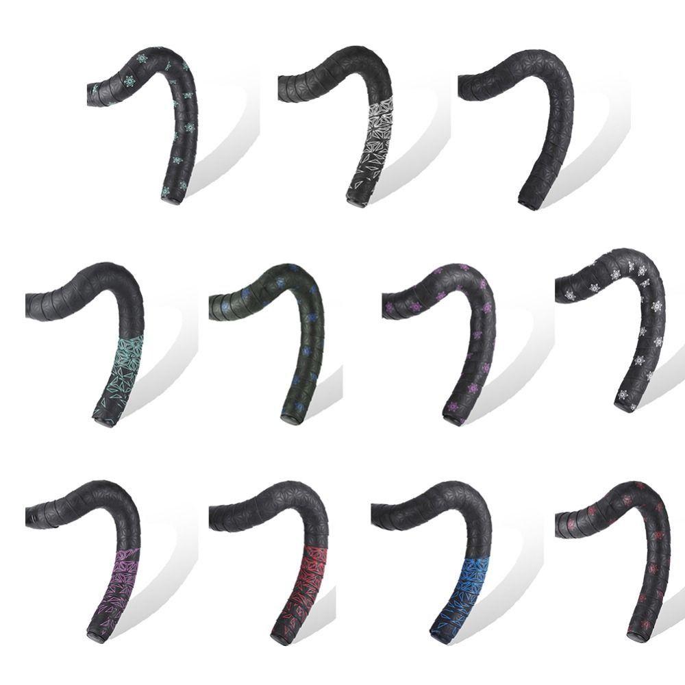 PU Bicycle Handlebar Tape Anti-Slip Road Bike Wrap Tap for 1 Pair Of Decorative Bicycle