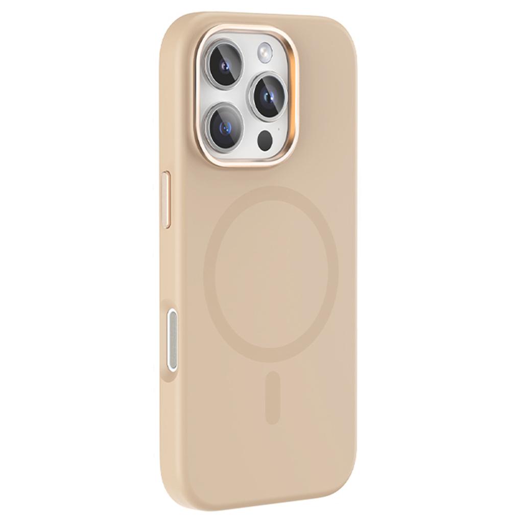 MUTURAL для iPhone 16 Pro Max Магнитный чехол совместим с жидкой силиконовой задней крышкой MagSafe