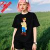 Heidi The Girl From The Alps Cartoon Character Print Summer Breathable Camisetas Street Fashion Women Top Cotton T Shirt