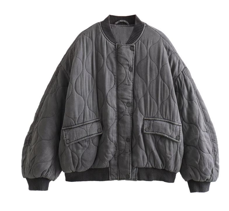 Hot Selling Women's Winter Cotton Pilot Jacket - Loose Fit