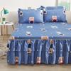 Покрывало для кровати в пасторальном стиле colchas de cama matrimonial Двойная кружевная юбка для кровати King Bedsheets Skirts (наволочку нужно заказать)