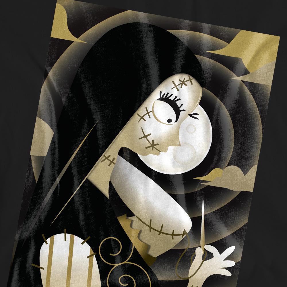 The Nightmare Before Christmas Unisex Adult Sally Shaded T-Shirt