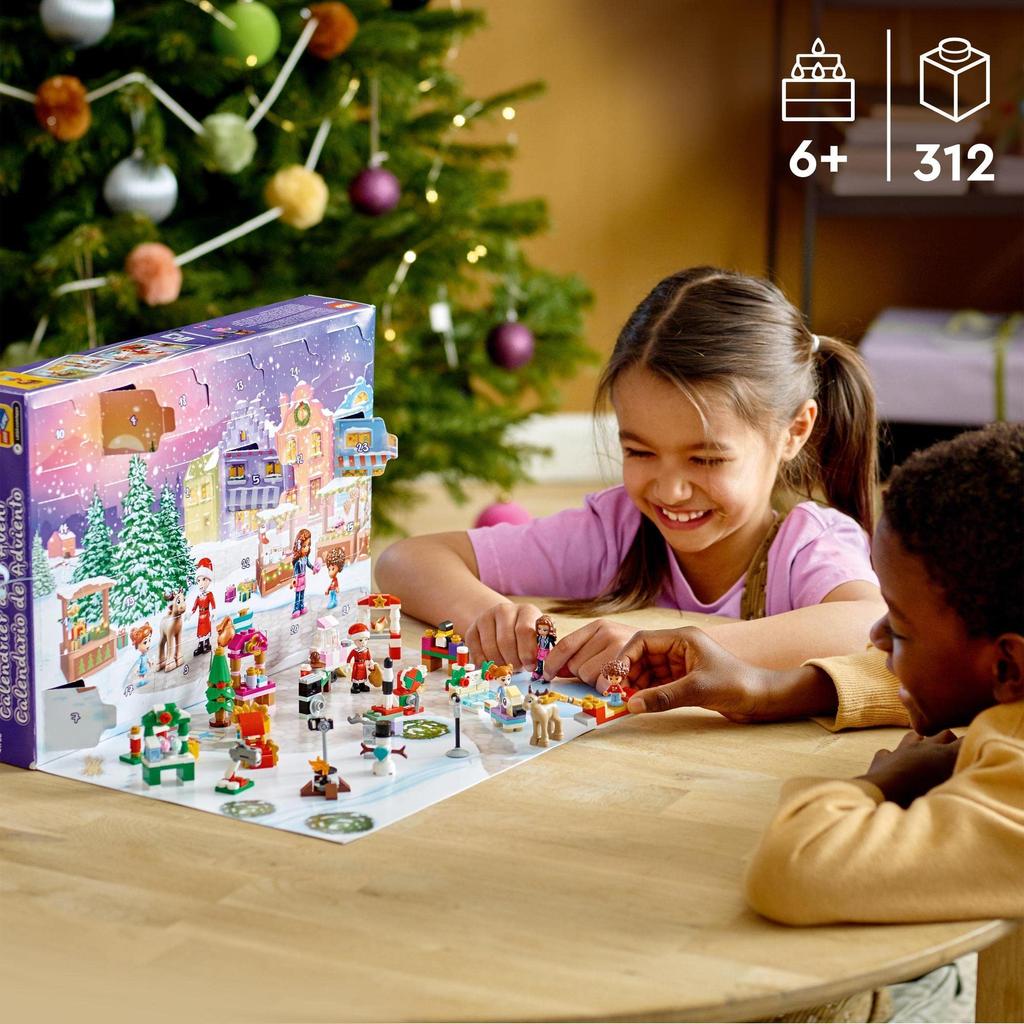LEGO Друзья LEGO Friends Адвент-календарь 41706 Игрушечный блок Подарок на праздничную годовщину для девочек от 6 лет