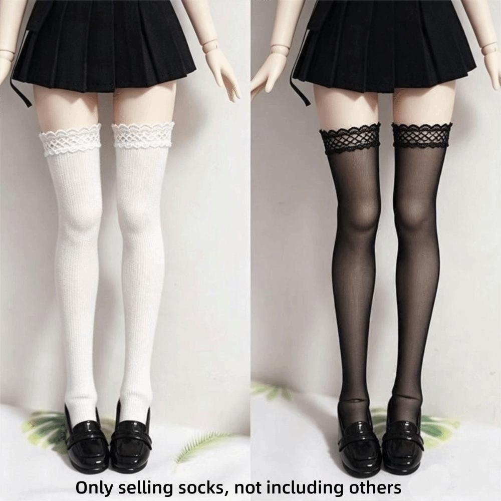 1Pair Stretch Textile Doll Slouch Socks for OB22 OB24 Azone Blythe Doll Doll Accessories