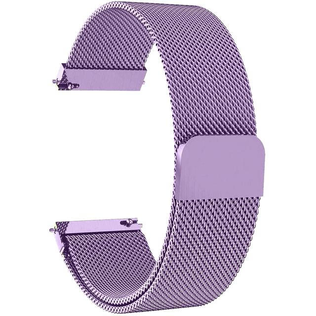 22 мм 20 мм Миланский металлический ремешок для Amazfit GTR 4/Balance 2 Samsung Watch 7 6 5 4 Активный браслет для Huawei Watch 5/GT5/GT6 46 мм