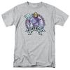 Masters of the Universe Skeletor T Shirt Mens Licensed Cartoon He-Man Gray