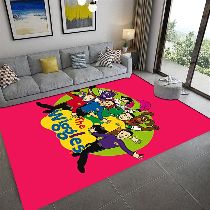 2025 New The Wiggles Carpet Rug for Living Room Bedroom Home Sofa Decoration,Kids play Non-slip Floor Mat217