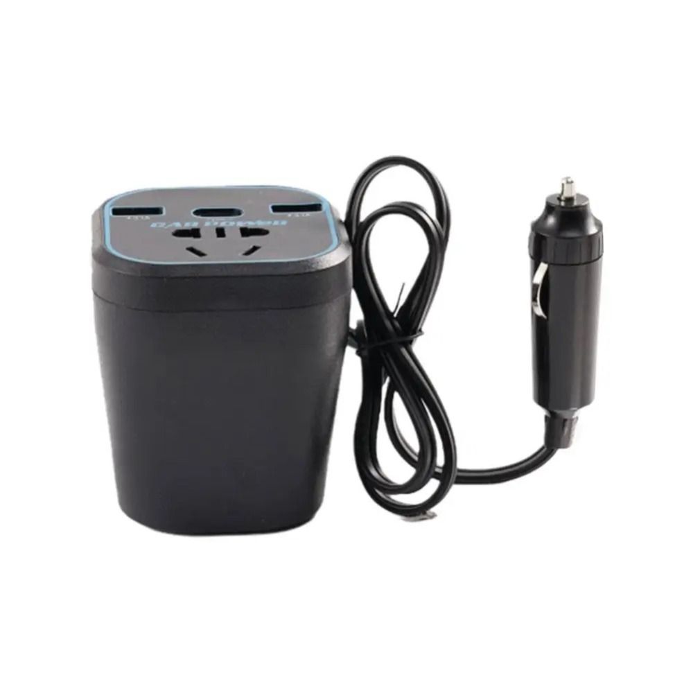 Multifunctional Car Power Converter Universal Auto Charger Socket Part Car