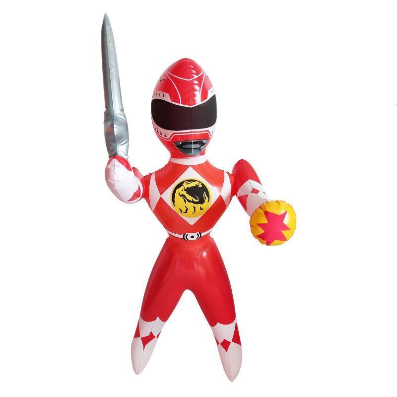 Могучие Рейнджеры Надувная Кукла Динозавр Кролик Собака Наполненная Воздухом Игрушка