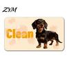 Decorative Dishwasher Magnet Cartoon Animal Dirty Clean Magnet, Double-sided Magnetic Indicator, Dish Washing Machine Decoration Kitchen Sign