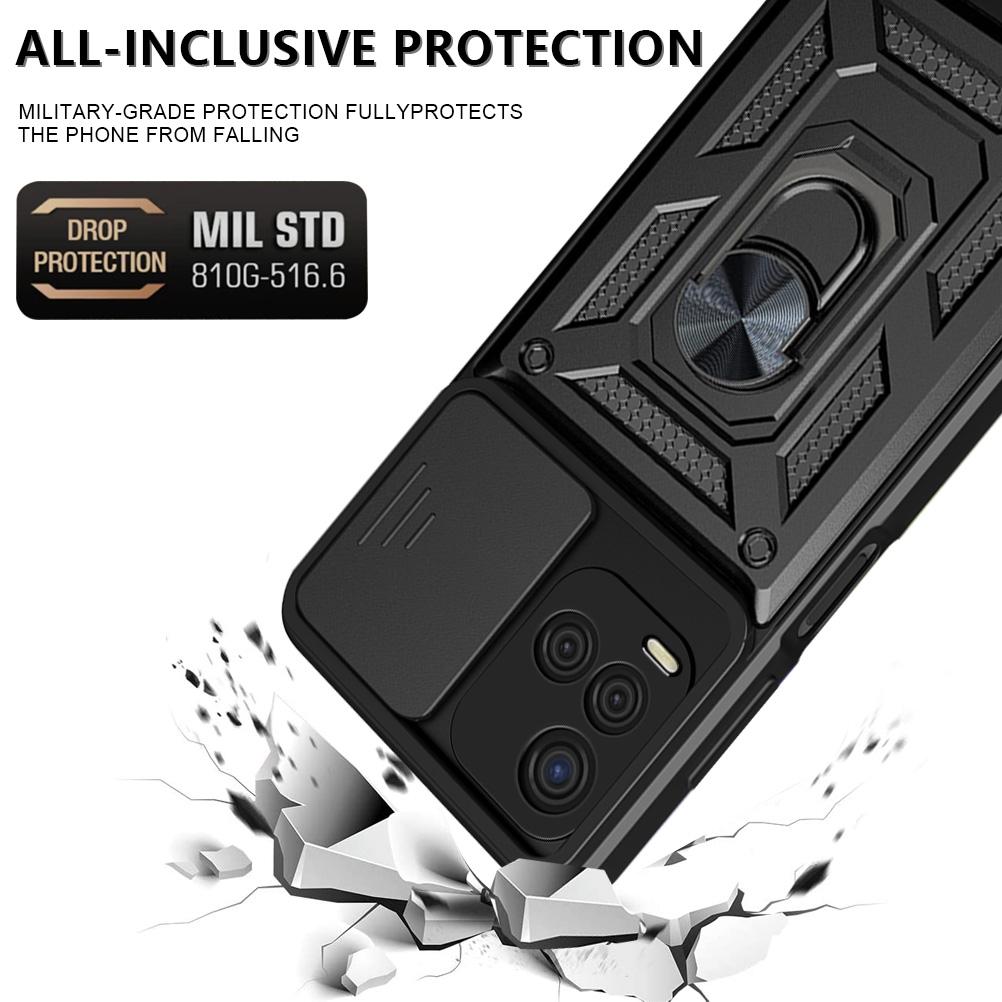 Slide Camera Shockproof Armor Case For For VIVO V21 V23 V21E V23E Y21 Y33 Y31 Y33S Y51 Y91 Y20 Y20S Y21S Coque Funda Case