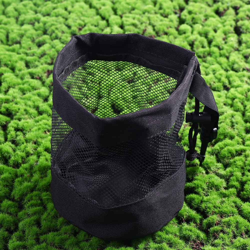 Tennis Carrying Waist Pack Nylon Mesh Net Bag Storage Bag Golf Pouch Golf Ball Pouch Golf Ball Bag