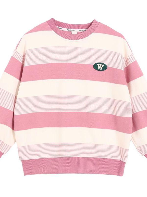 Весна и осень 2023 года, модный свободный свитер и топ для детей