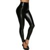 Leather Pants for Women Stretchy High Waist Leather Leggings Sexy Hip Lifting Casual Pencil Pants