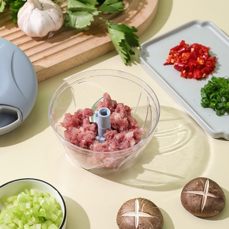 500 мл Домашний пресс для чеснока Ручная мясорубка Измельчитель чеснока Измельчитель чесночной пасты Мясорубка Многофункциональный кухонный комбайн для детского питания Блендер